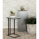 Encina - C-Shaped Sofa Side Table by HouseOfZazla