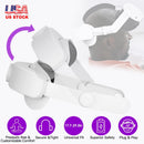 Adjustable Head Strap Compatible with Oculus/Meta Quest 3 VR Accessories Charging Headband Pressure-free Elite Strap with 6000mAh Rechargeable Battery