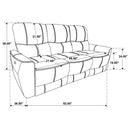 Ashland - Power Reclining Sofa With USB Charging