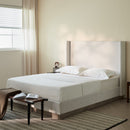 Hosford - Minimalist Upholstered Wingback Bed by HouseOfZazla