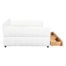 Upholstered Platform Bed With USB Charging