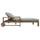 TREXM 1-Piece Farmhouse Wooden Outdoor Sunbed for 2 People by HouseOfZazla