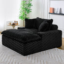 Harbor - Luxury Sofa Turtle Fleece Fabric by HouseOfZazla