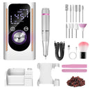 Portable Electric Nail Drill – 45,000 RPM, 11 Bits, Cordless, Rechargeable