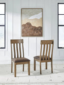 Urbinforte - Dining Upholstered Side Chair (Set of 2) - Light Brown by Unique Piece Furniture