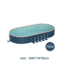 3.65m PVC Folding Pool – Not Inflatable