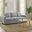 Modern 3 Seater Sofa With Curved Backrest by HouseOfZazla