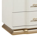 Lexington - 3 Drawer Nightstand - Beige by HouseOfZazla