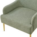 Modern Elegance Accent Chair With Curved Backrest by HouseOfZazla