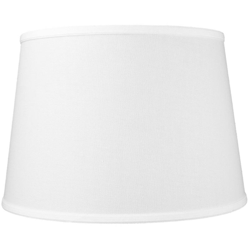 16"W x 11"H White Floor Lampshade