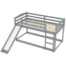 Durable Bunk Bed With Convertible Slide And Ladder by HouseOfZazla