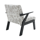 Mid-Century Modern Lounge Armchair - Seat Cushion (Beige + Grey)