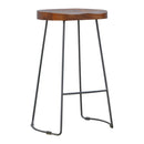 Chunky Bar Stool - Chestnut by HouseOfZazla
