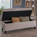 Juliana Storage Ottoman With Birch Legs by HouseOfZazla