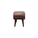 Solid Wood Circular TV Unit by HouseOfZazla