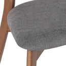 Mid Century Upholstered Dining Chairs (Set of 2) by HouseOfZazla