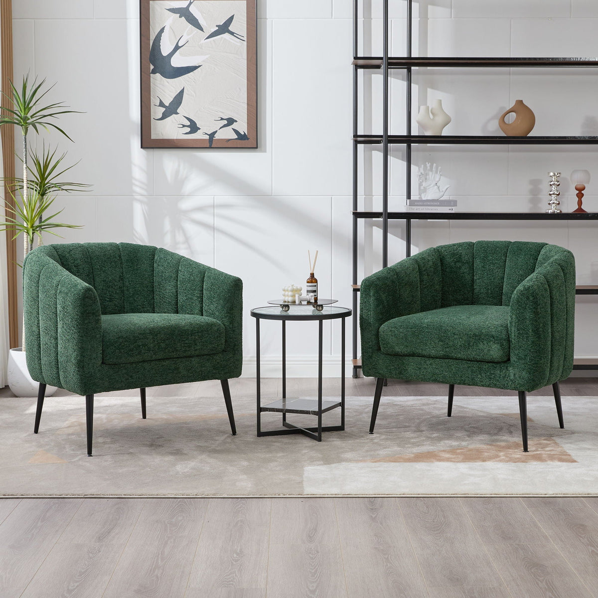 Vanity Barrel Accent Lounge Chair, photo 4 of 7
