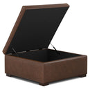 Gabbie - Coffee Table Upholstered Storage Ottoman by HouseOfZazla