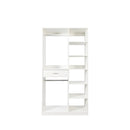 Freestanding Closet System with 6 Open Shelves and 2 Hanging Rods by HouseOfZazla