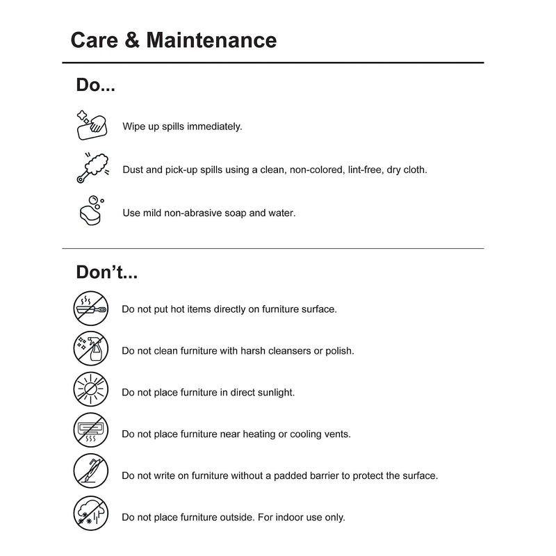 2-Door Accent Cabinet with Adjustable Shelves