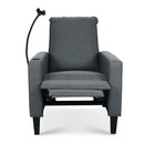 Recliner Chairs For Adults, Adjustable Recliner Sofa With Mobile Phone Holder & Cup Holder, Modern Reclining Chairs Fabric Push Back Recliner Chairs For Living Room, Bedroom by HouseOfZazla