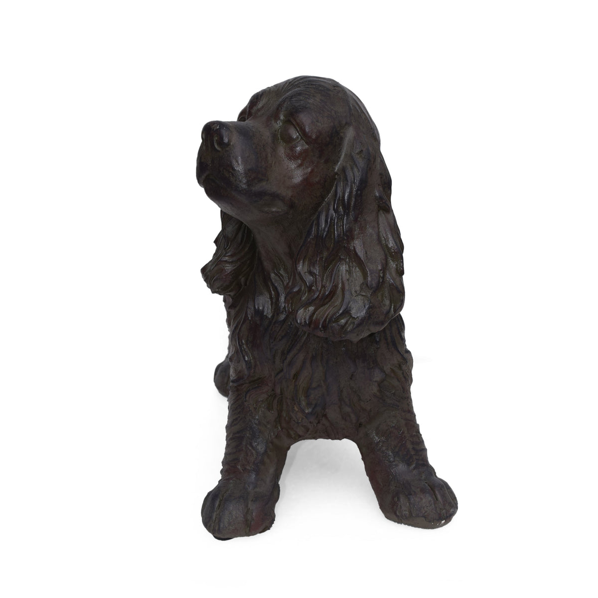 Josie Dog Cast Stone Garden Statue, photo 4 of 8