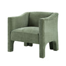 Barrel Accent Chair With Enclosed Arms by HouseOfZazla