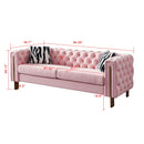 Chesterfield - Modern Tufted Living Room Sofa, 84.25''W Couch by Unique Piece Furniture