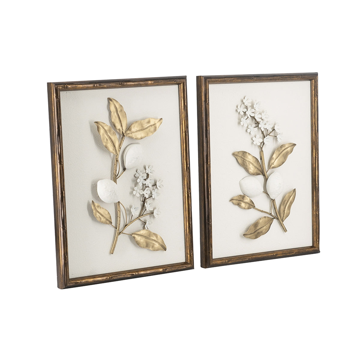 Set of 2 Distressed Brown Frame Decorative Accessories, photo 4 of 10