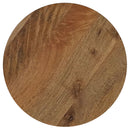 Waters - Round Accent Side Table - Honey