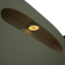 3-Pieces Bedroom Sets Full Size Bear-Shape Platform Bed with Nightstand and Storage dresser,Cream+Walnut