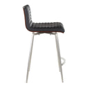 Mason - Contemporary Swivel Counter Stool (Set of 2) by HouseOfZazla
