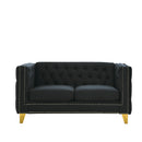 Upholstered Couch Sofa With Button Tufting For Living Room by HouseOfZazla