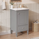 Retro Bathroom Vanity With Sink by HouseOfZazla