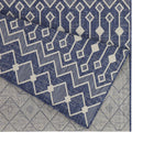 Sunshine - 5'3" X 7'3" Indoor & Outdoor Area Rug Polypropylene - Blue