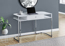 Computer Desk For Home Office, Laptop, Storage Drawers, Contemporary And Modern - White by HouseOfZazla