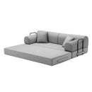 Convertible Sleeper Sofa Bed, Floor Lounge Couch For Living Room by HouseOfZazla