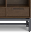 Banting - 9 Cube Bookcase With Drawers - Walnut Brown by HouseOfZazla