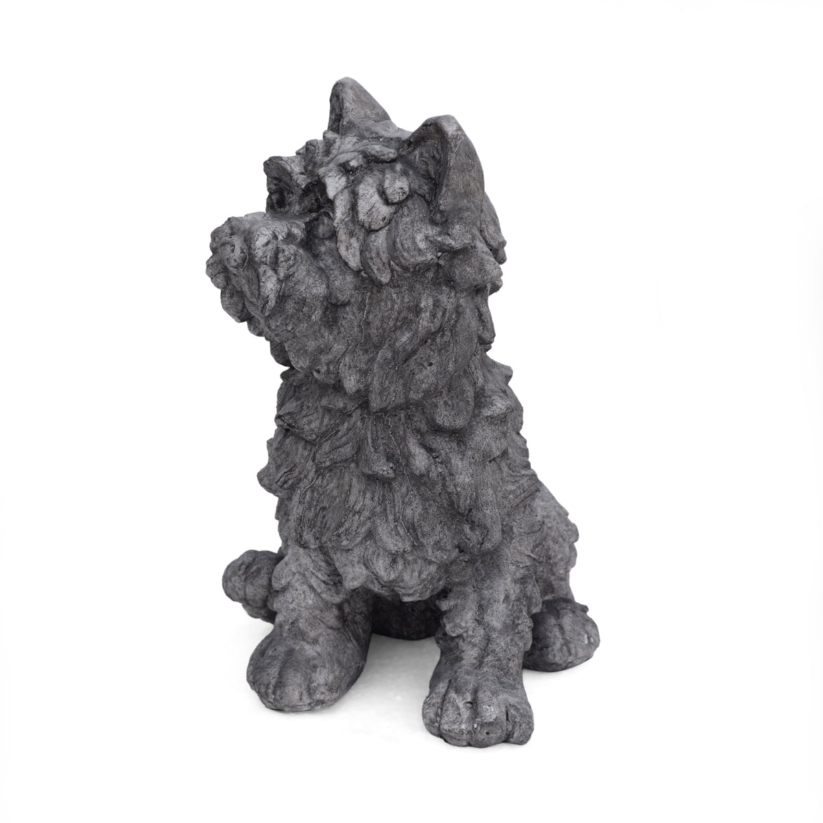 Cricket Dog Cast Stone Garden Statue, photo 4 of 9