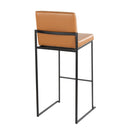 Fuji - Contemporary High Back Barstool Elegant Design by HouseOfZazla