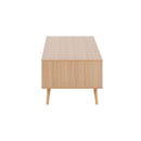 Astro - Contemporary Coffee Table - Natural / White by HouseOfZazla