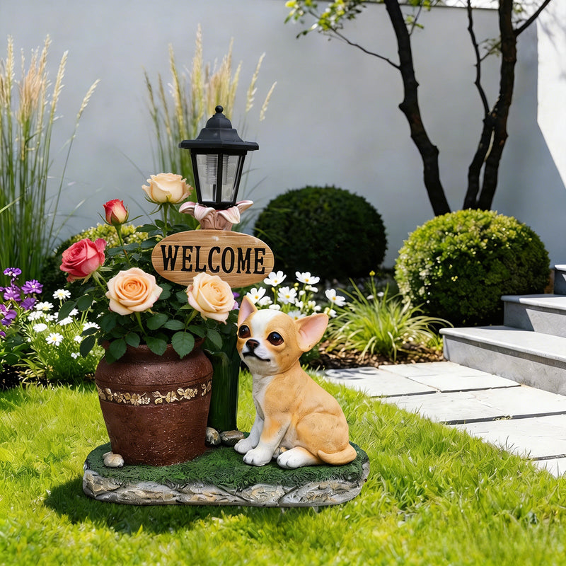 Sitting Corgi Dog Planter Outdoor Decor, photo 4 of 10