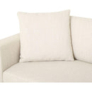 Comfy 3-Seat Sofa with Wooden Legs, Modern Style for Living Room and Study