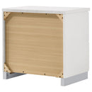 Dulcey - 2 Drawer Nightstand - Gloss White by HouseOfZazla