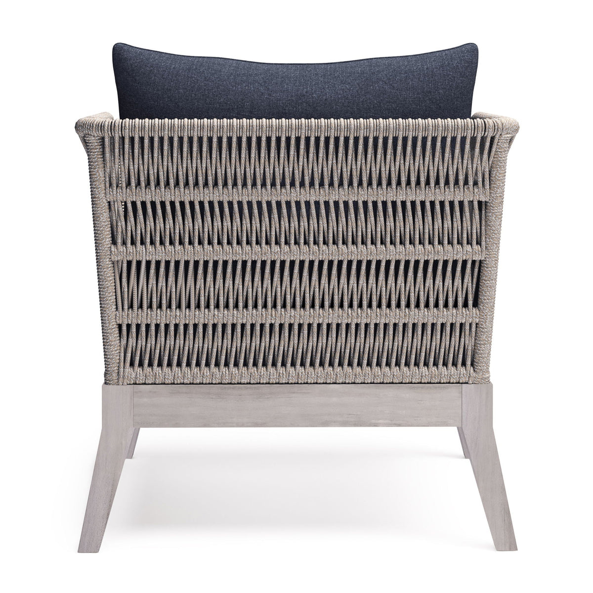Santiago - Outdoor Conversation Chair - Slate Gray, photo 4 of 7