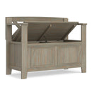 Amherst - Small Transitional Entryway Storage Bench by Unique Piece Furniture