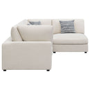 Rhette - Upholstered Sectional With Reversible Cushions