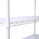 6 Tier 6000Lbs Capacity Nsf Metal Shelf Wire Shelving Unit, Heavy Duty Adjustable Storage Rack With Wheels & Shelf Liners For Commercial Grade Utility Steel Storage Rack by HouseOfZazla