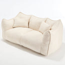 Comfortable Dual Beanbag Chair With High Resilience Foam Core For 2 People by HouseOfZazla