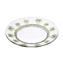 Palm Tree Design 9" Acrylic Dinner Plates (Set of 4) by HouseOfZazla